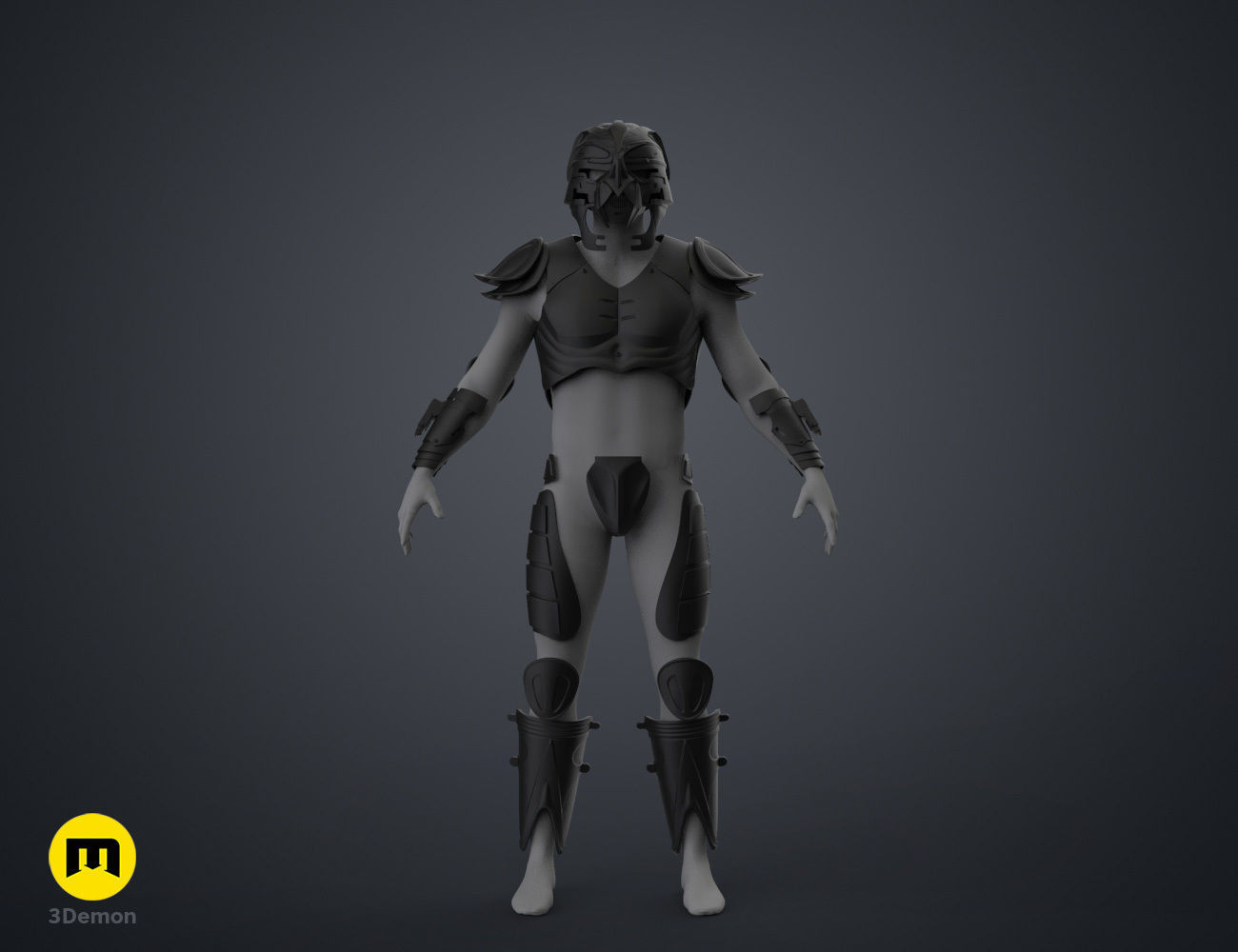 Kull Warrior Set- Stargate 3D print model_1