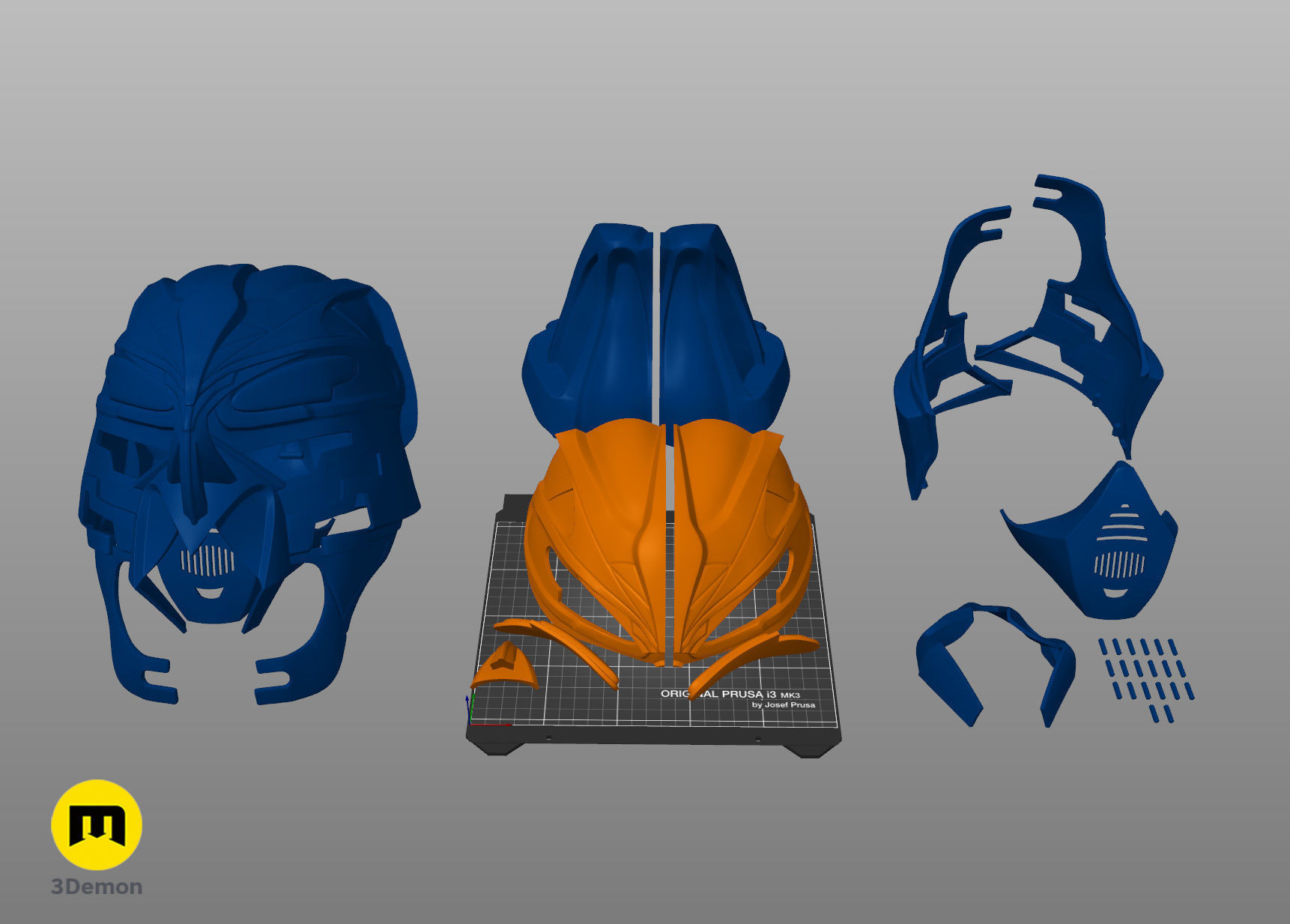 Kull Warrior Set- Stargate 3D print model_6