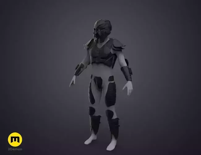 Kull Warrior Set- Stargate 3D print model Kull Warrior Set- Stargate 3D print model