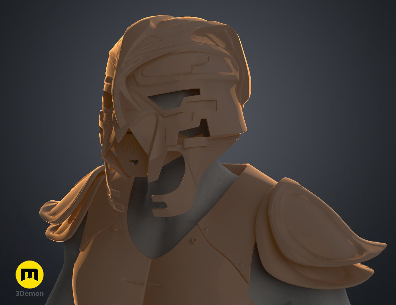 Kull Warrior Set- Stargate 3D print model_14