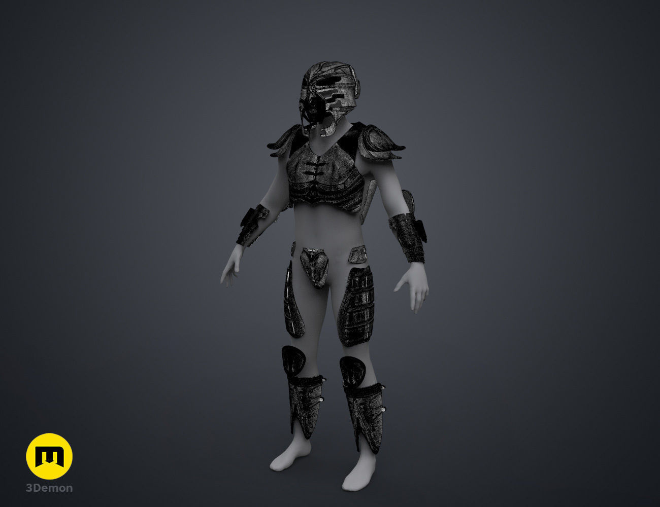 Kull Warrior Set- Stargate 3D print model_9