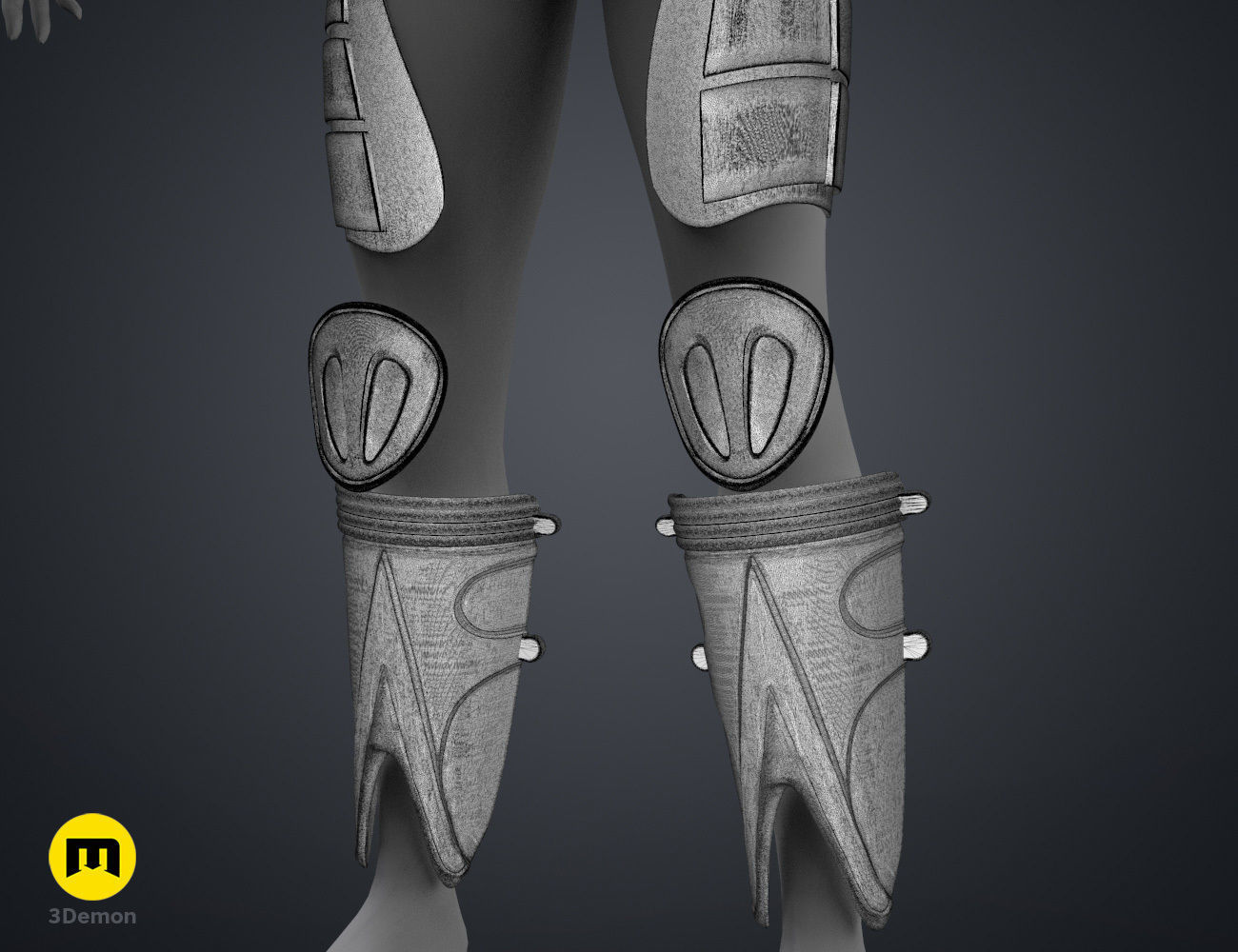 Kull Warrior Set- Stargate 3D print model_20