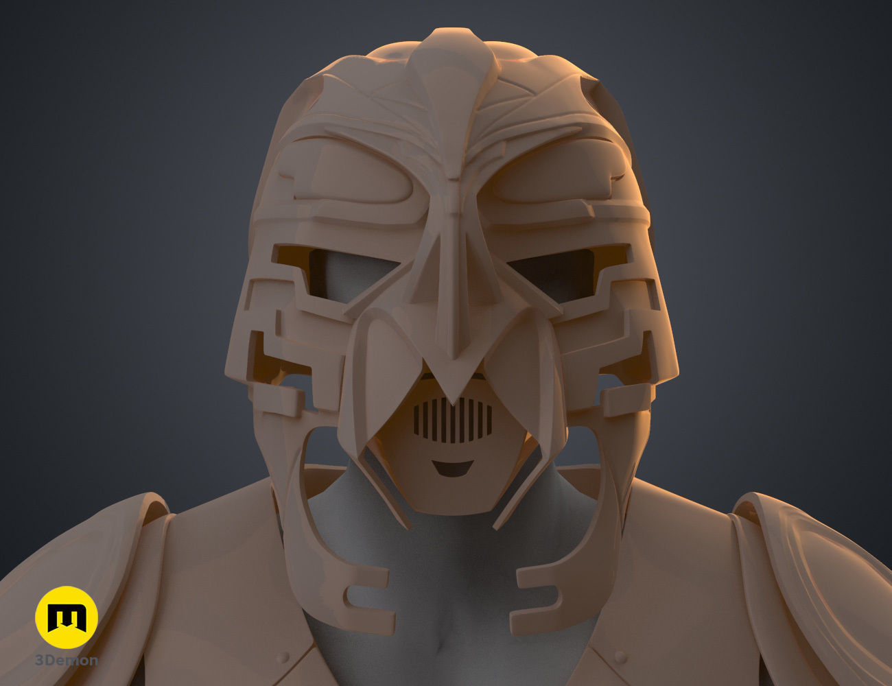 Kull Warrior Set- Stargate 3D print model_10