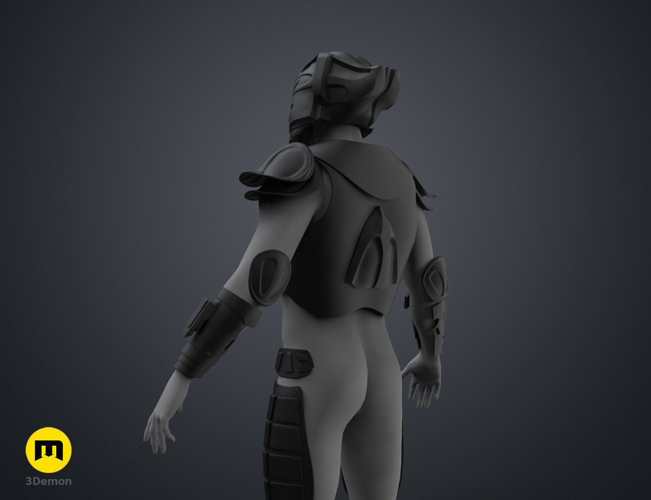 Kull Warrior Set- Stargate 3D print model_27