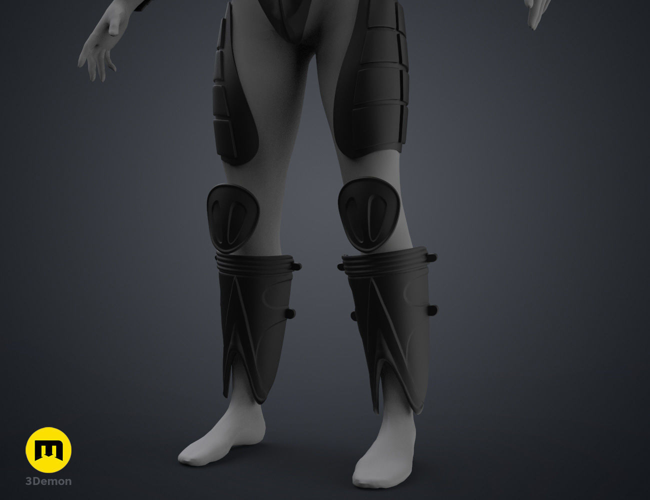 Kull Warrior Set- Stargate 3D print model_29