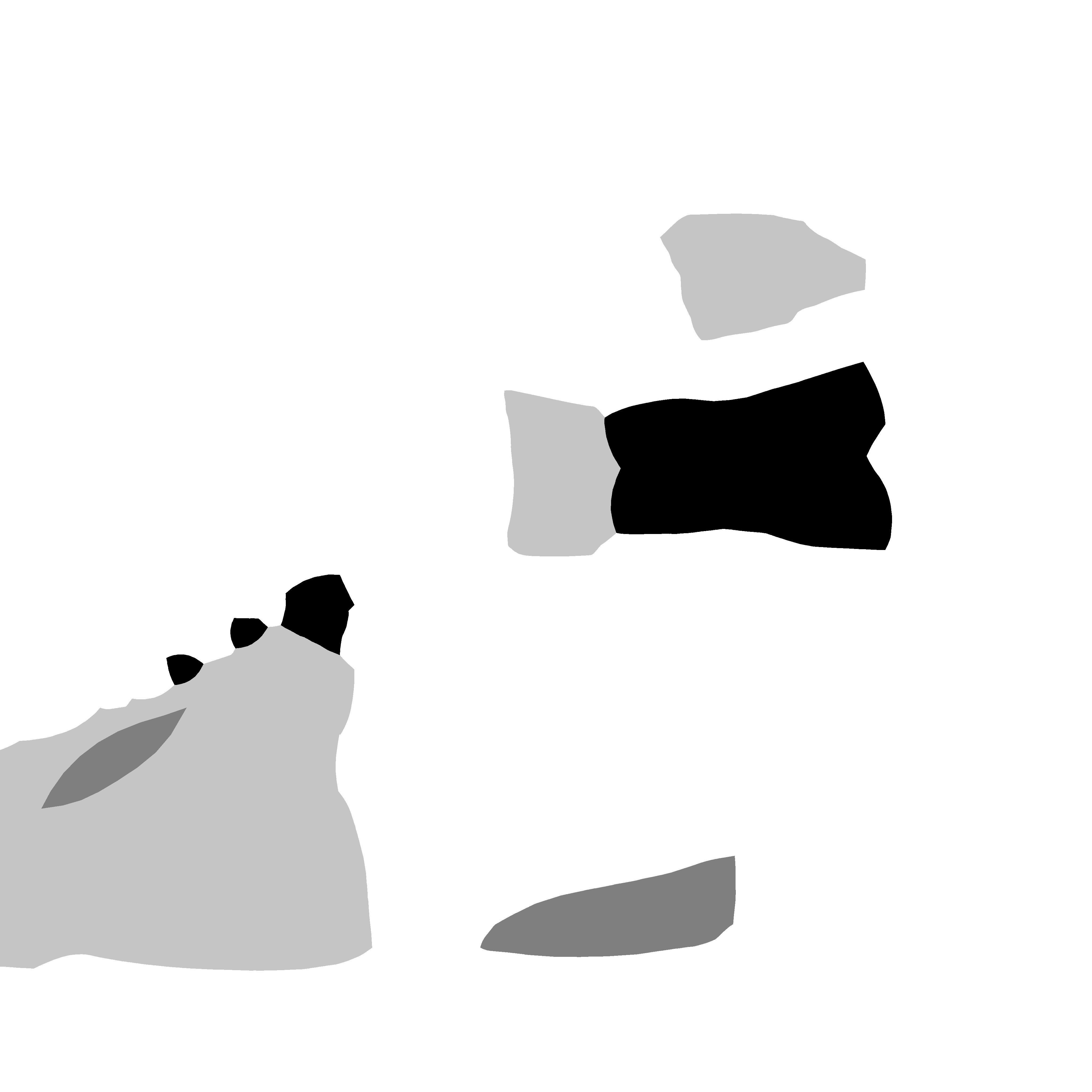 Bicycle handle bar with gear shifter 3D model_10