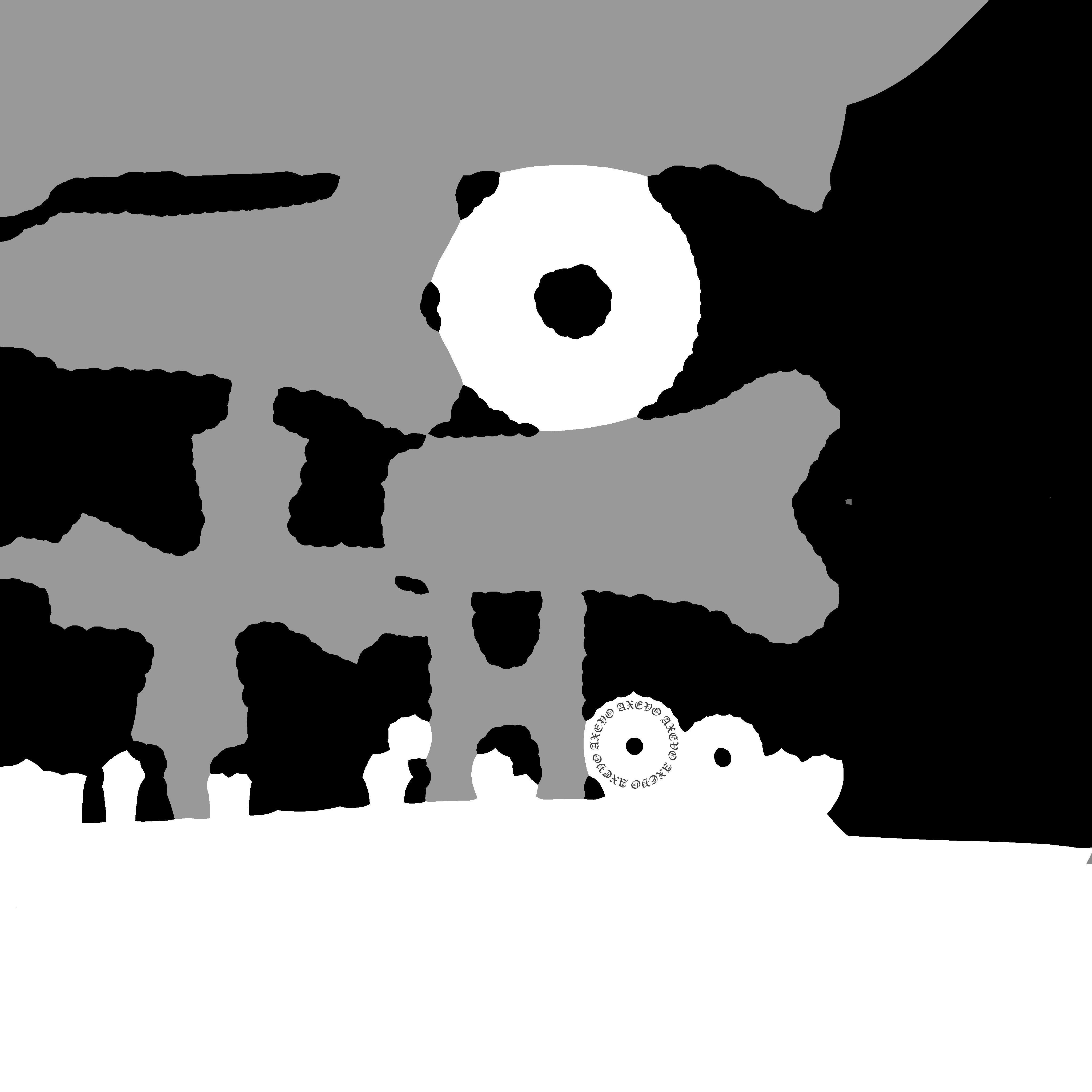 Bicycle handle bar with gear shifter 3D model_11