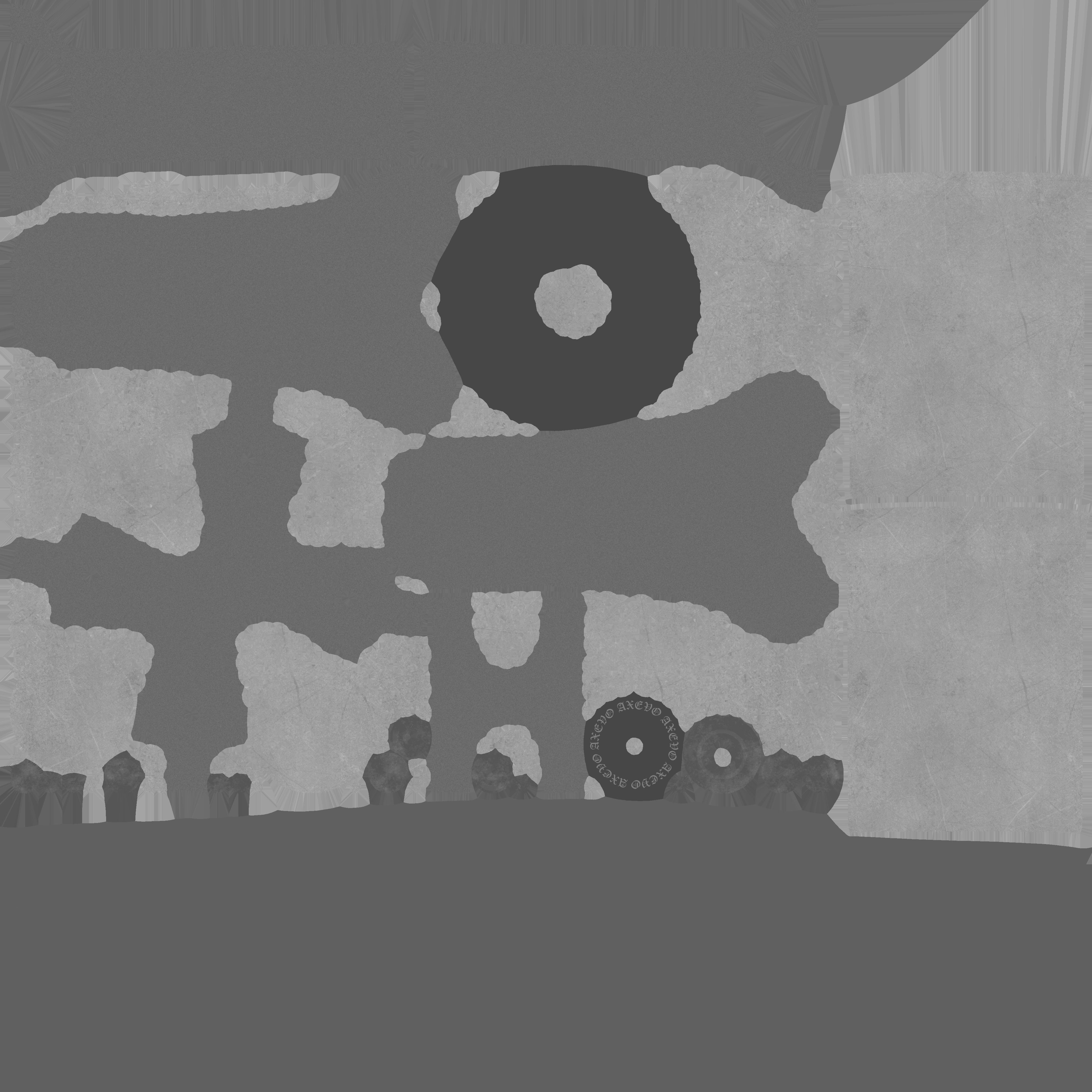 Bicycle handle bar with gear shifter 3D model_16