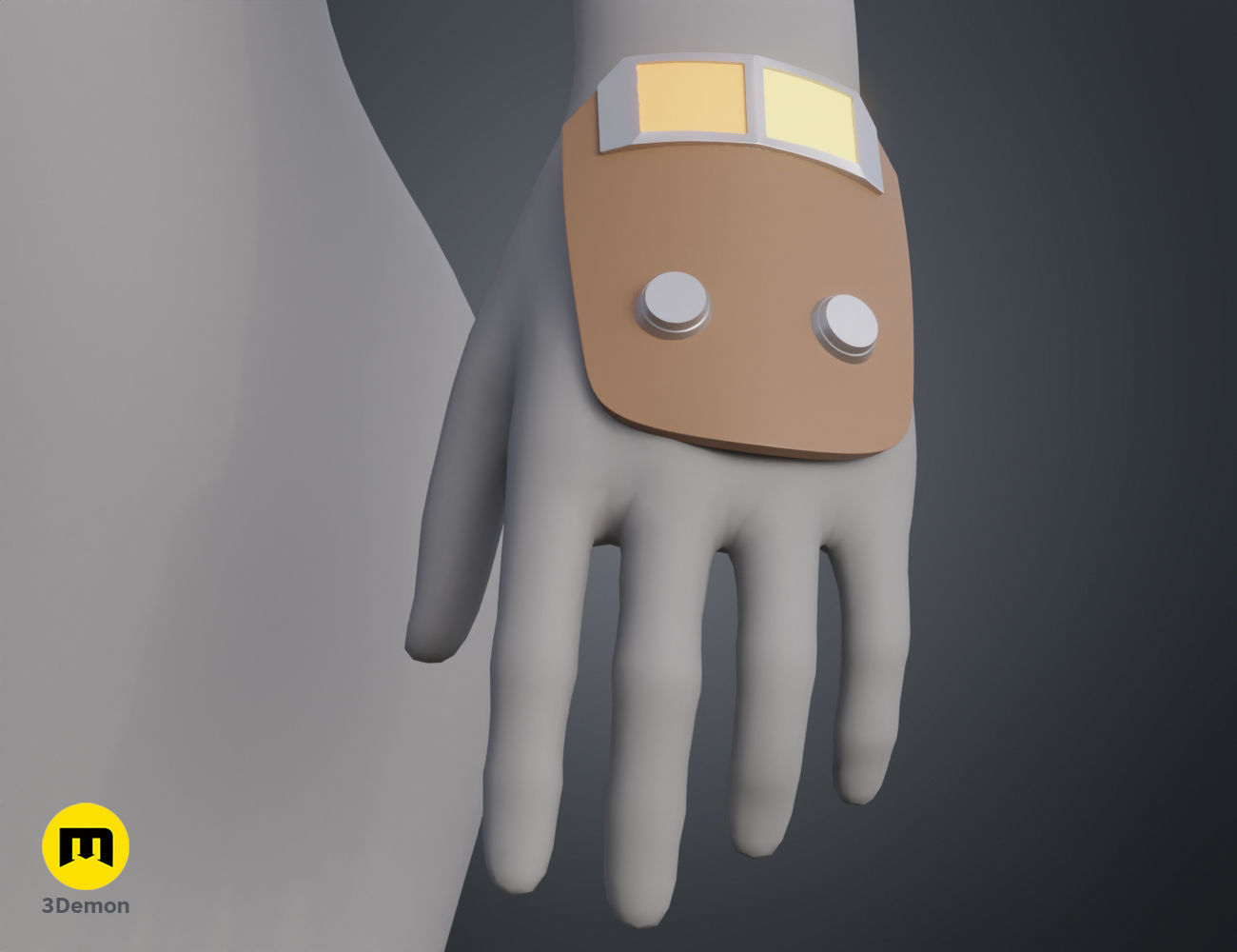 Ketsu Onyo Armor 3D print model_10