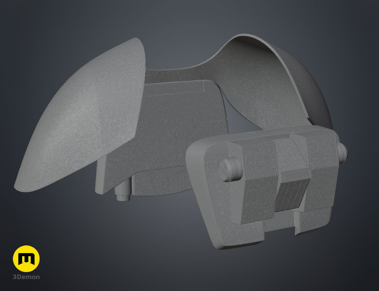 Ketsu Onyo Armor 3D print model_19