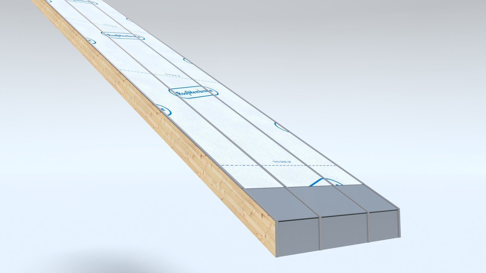 Offsite prefabricated manufactured smart roof system Low-poly 3D model_10