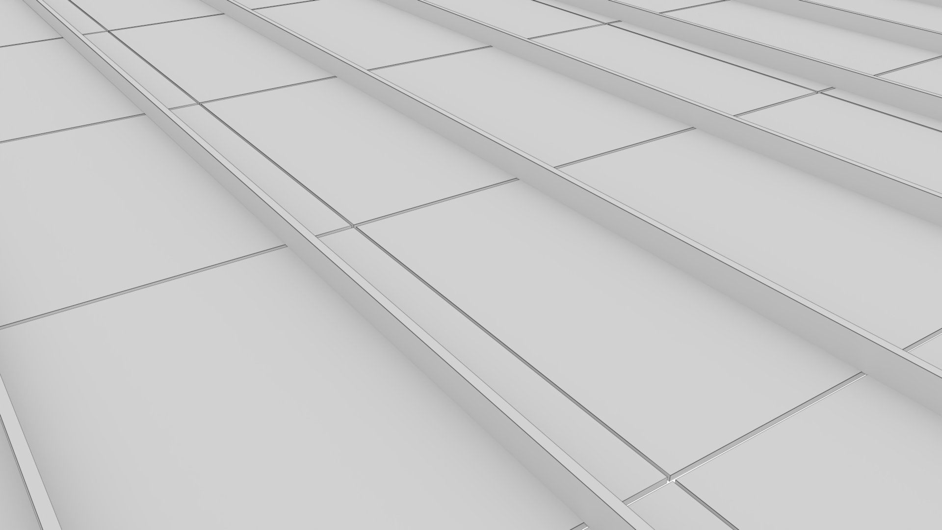 Offsite prefabricated manufactured smart roof system Low-poly 3D model_28