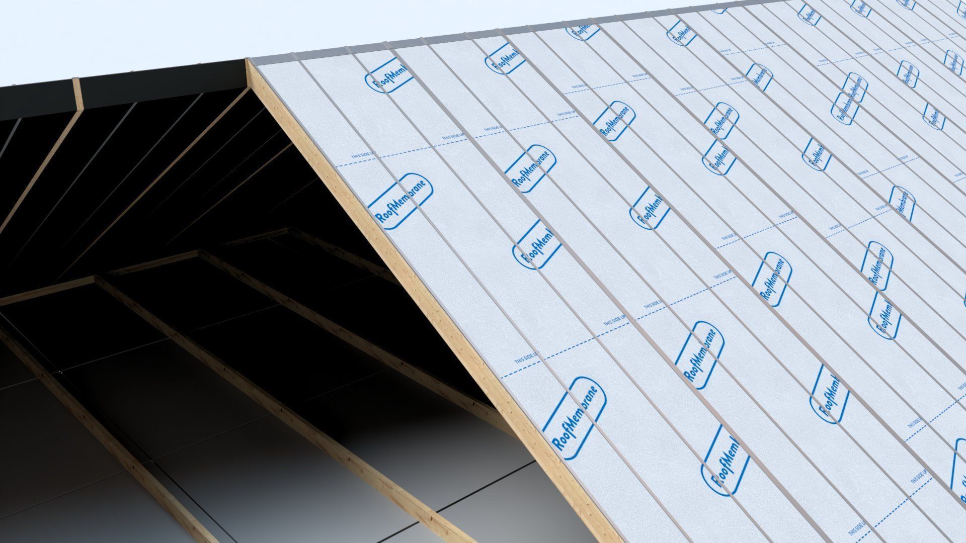 Offsite prefabricated manufactured smart roof system Low-poly 3D model_11
