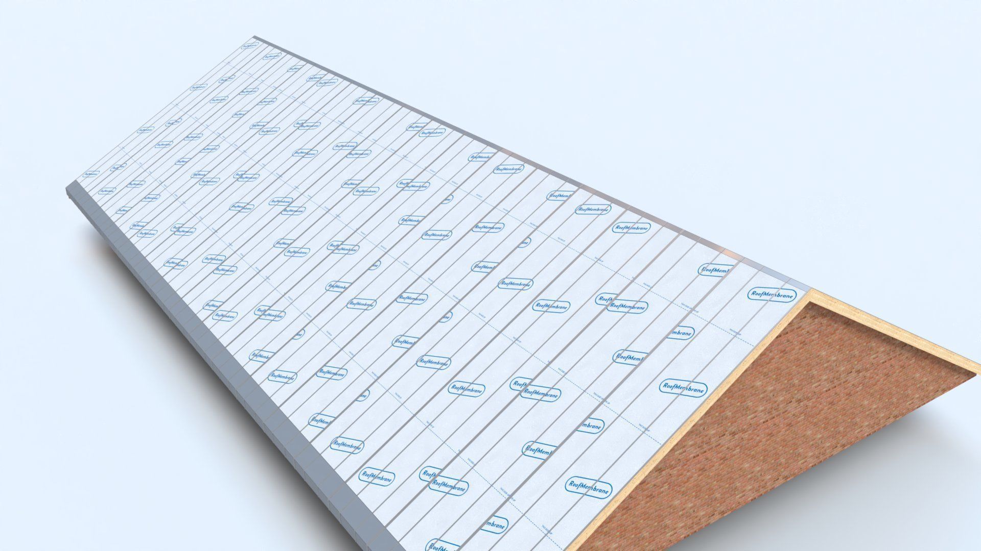 Offsite prefabricated manufactured smart roof system Low-poly 3D model_13