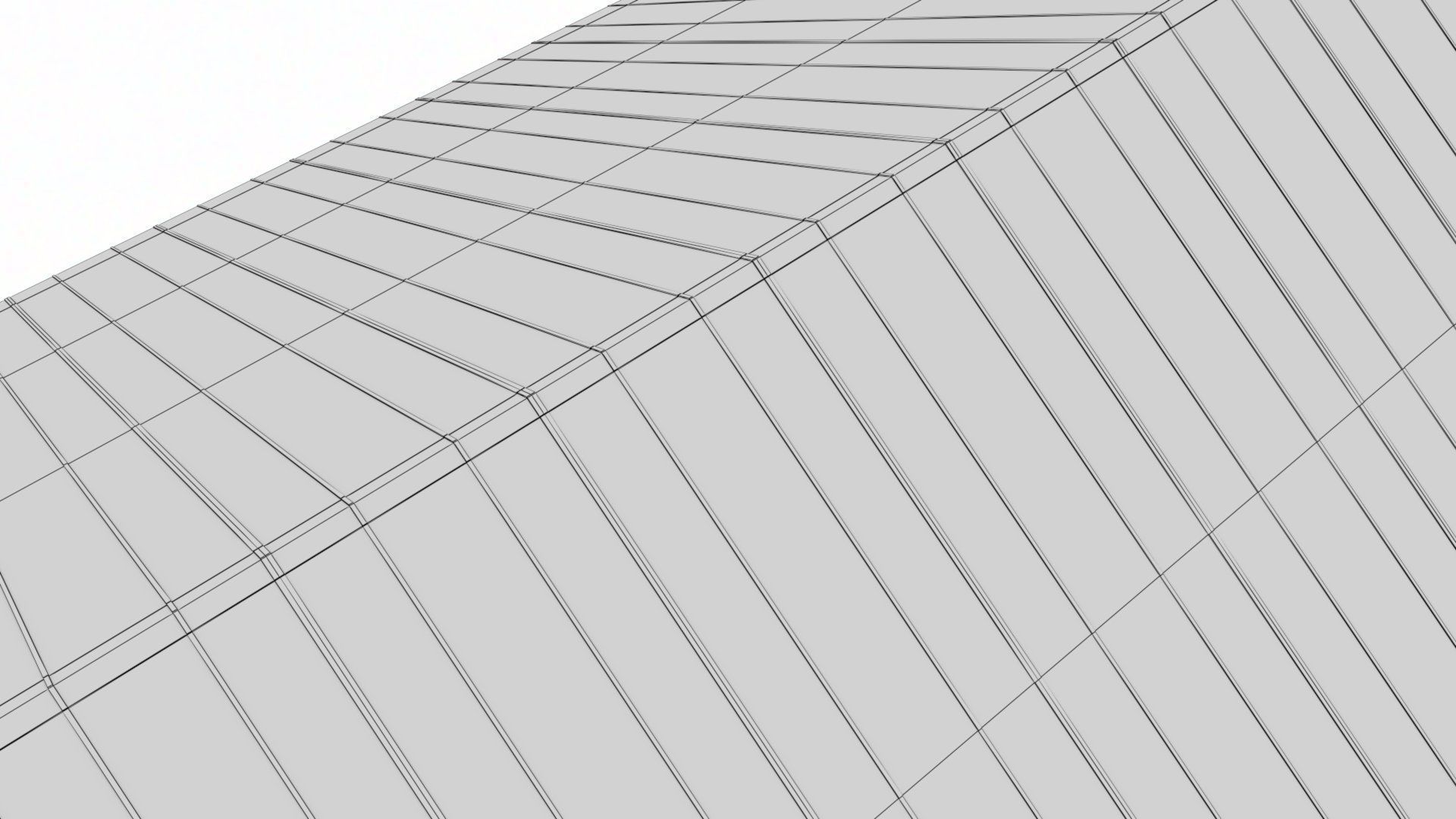 Offsite prefabricated manufactured smart roof system Low-poly 3D model_25