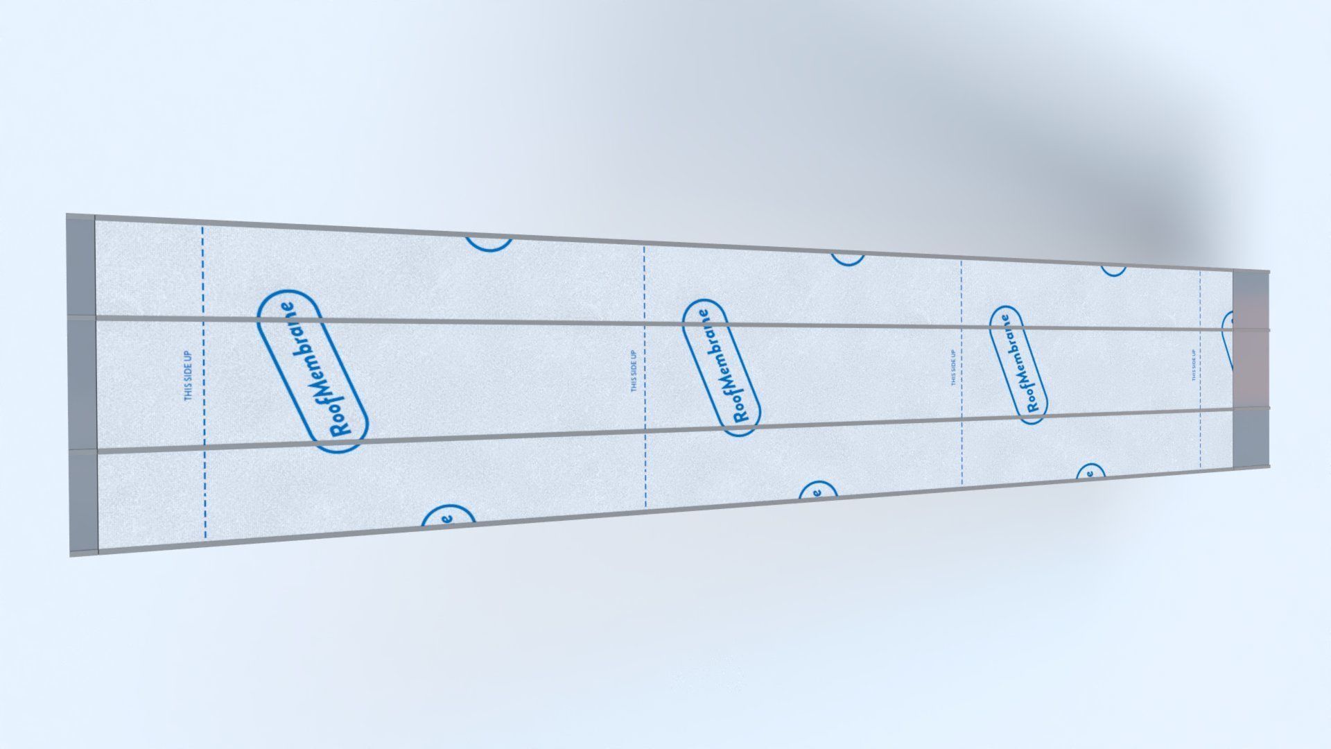 Offsite prefabricated manufactured smart roof system Low-poly 3D model_9