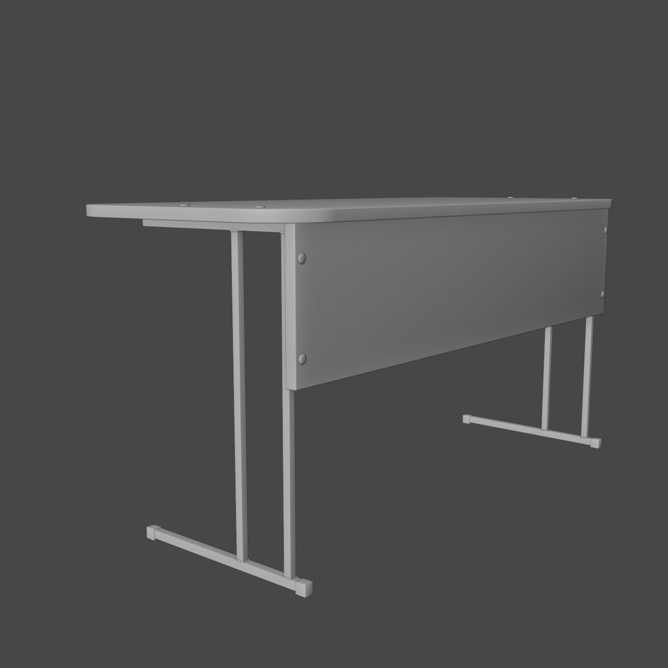 School desk   3D model_18