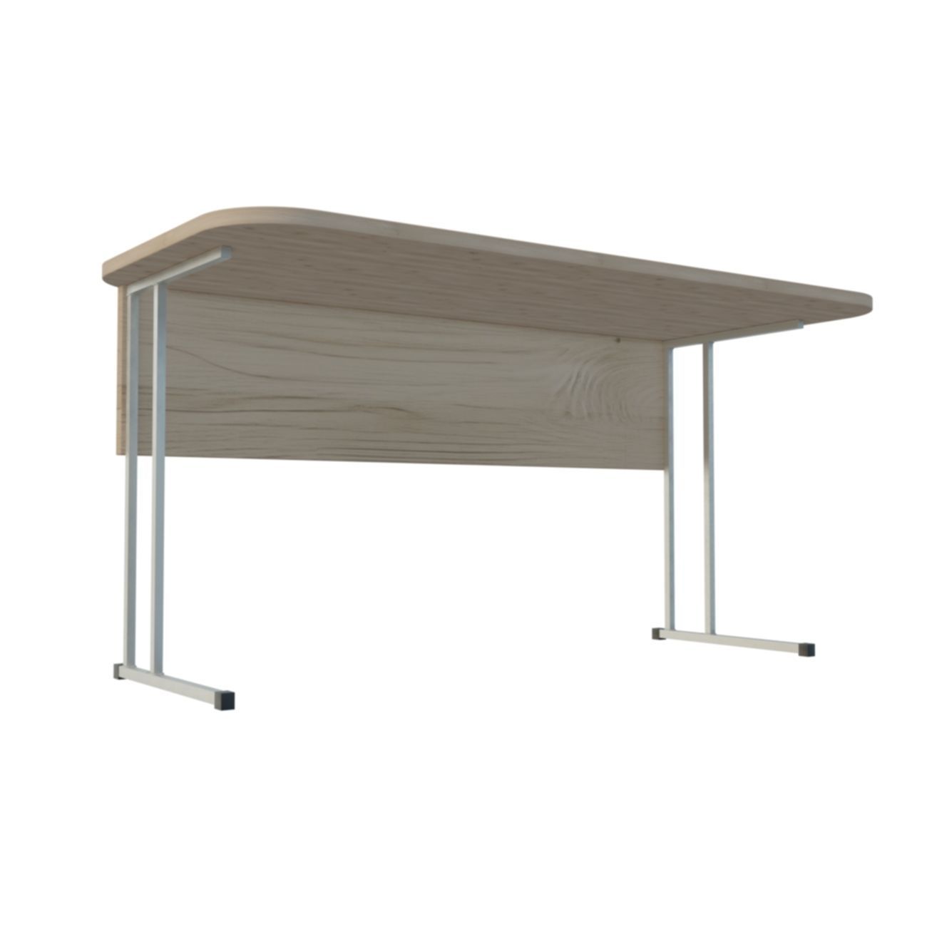 School desk   3D model_1