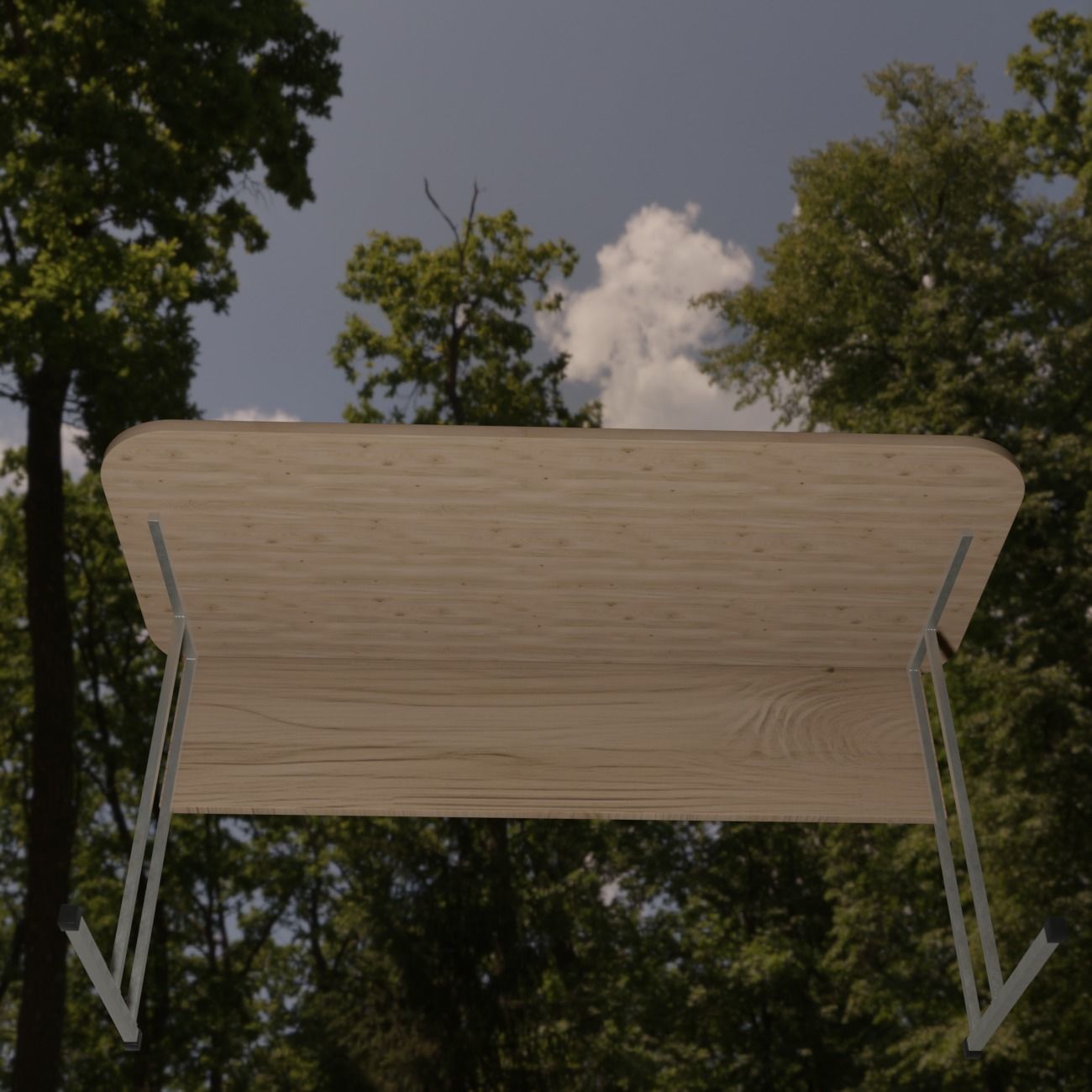 School desk   3D model_15