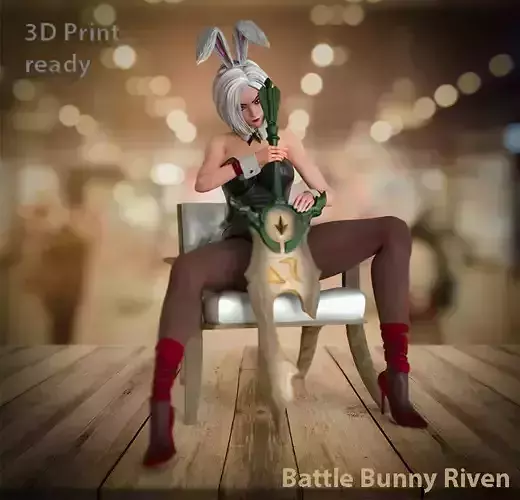 Battle Bunny Riven Fanart