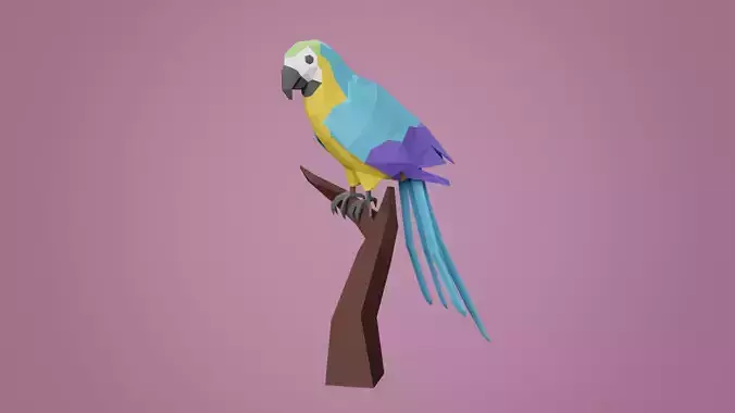 Stylized Parrot