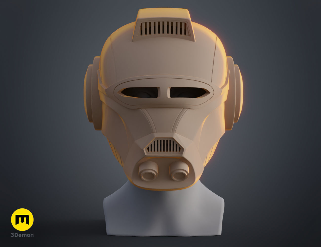 Ketsu Onyo Helmet 3D print model_18