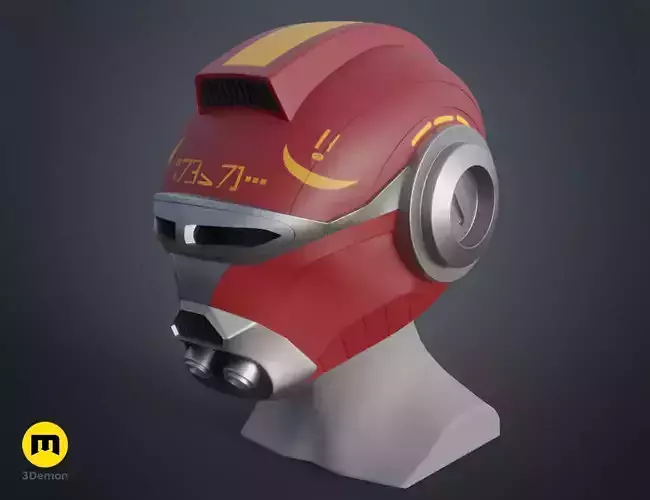 Ketsu Onyo Helmet 3D print model Ketsu Onyo Helmet 3D print model