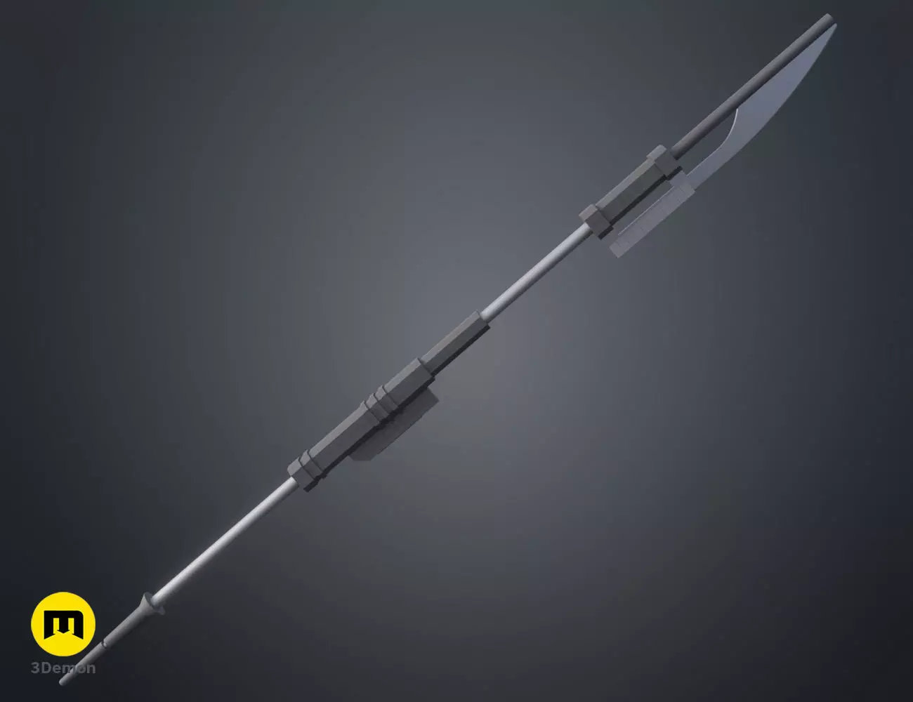 Ketsu Onyo Spear 3D print model_0