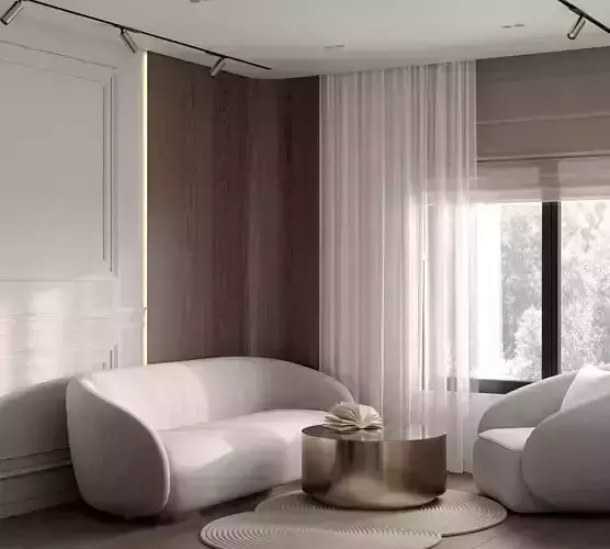 Stylish Offices in nude shades 