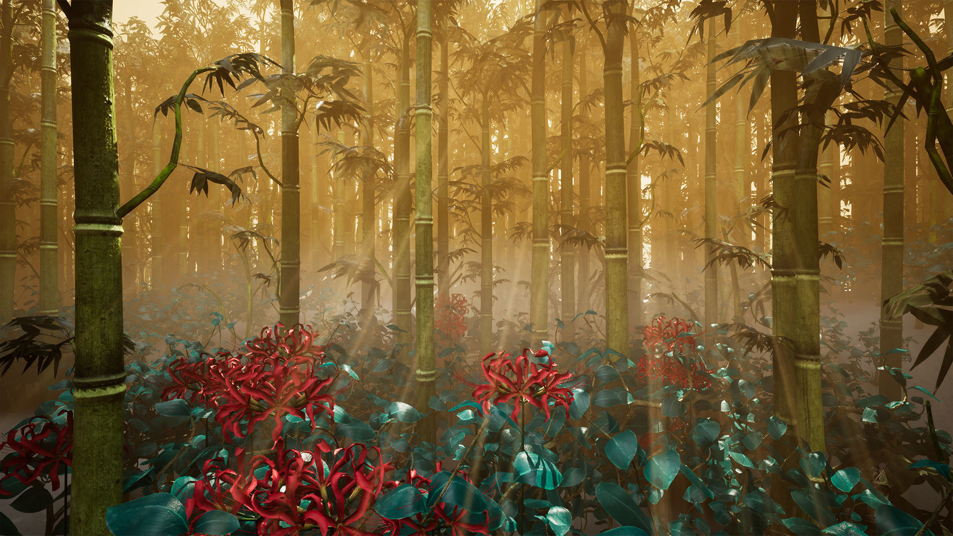 Japanese Plants 17 Assets Low-poly 3D model_14