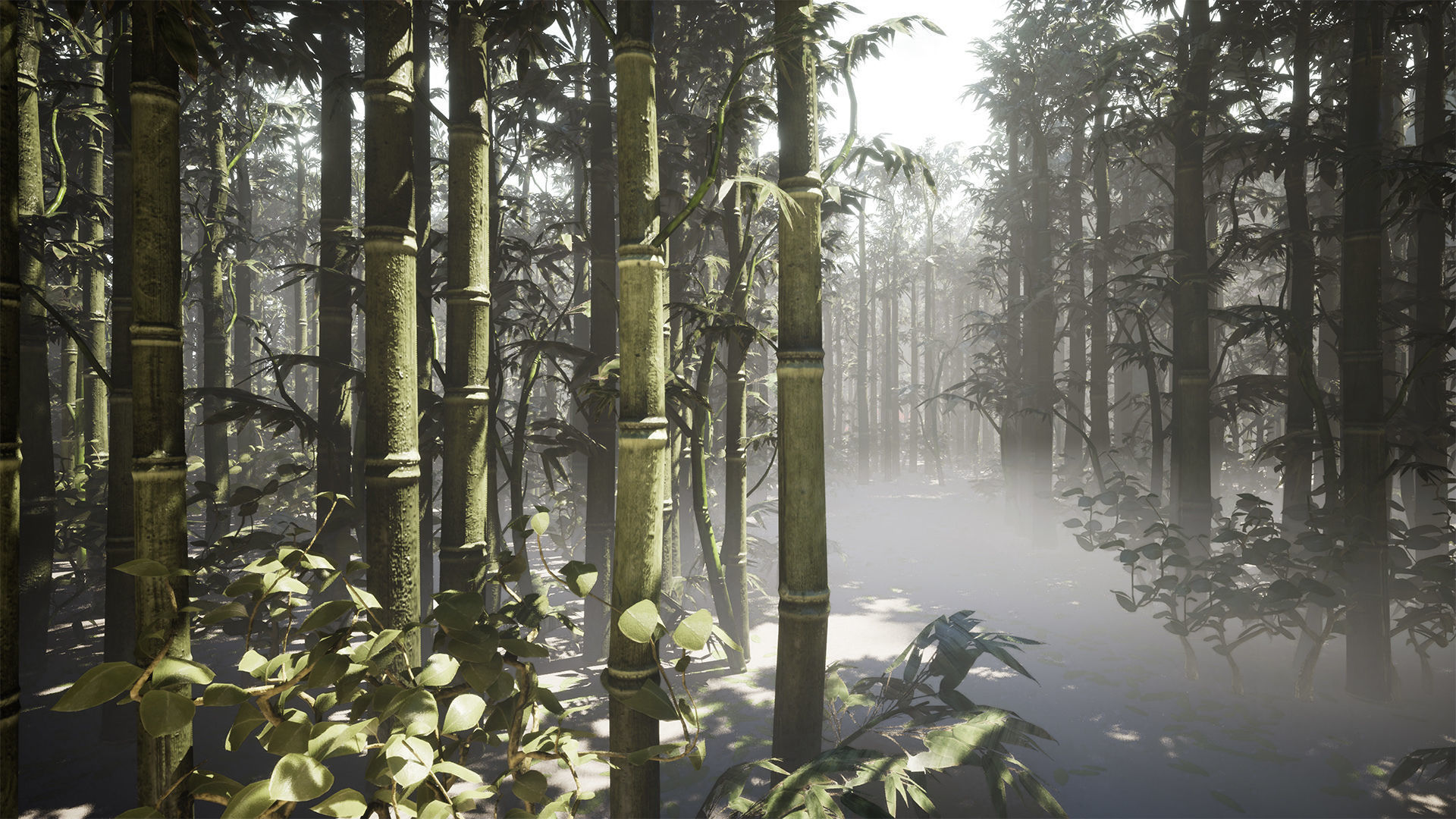 Japanese Plants 17 Assets Low-poly 3D model_3