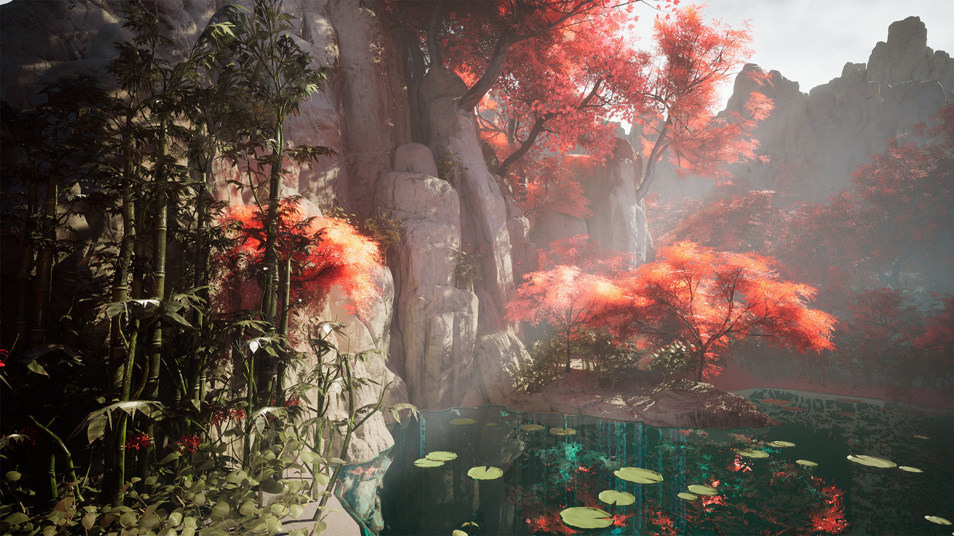 Japanese Plants 17 Assets Low-poly 3D model_6