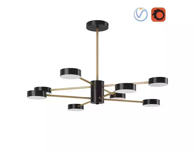 Ceiling chandelier F-Promo Atma 3058-8P