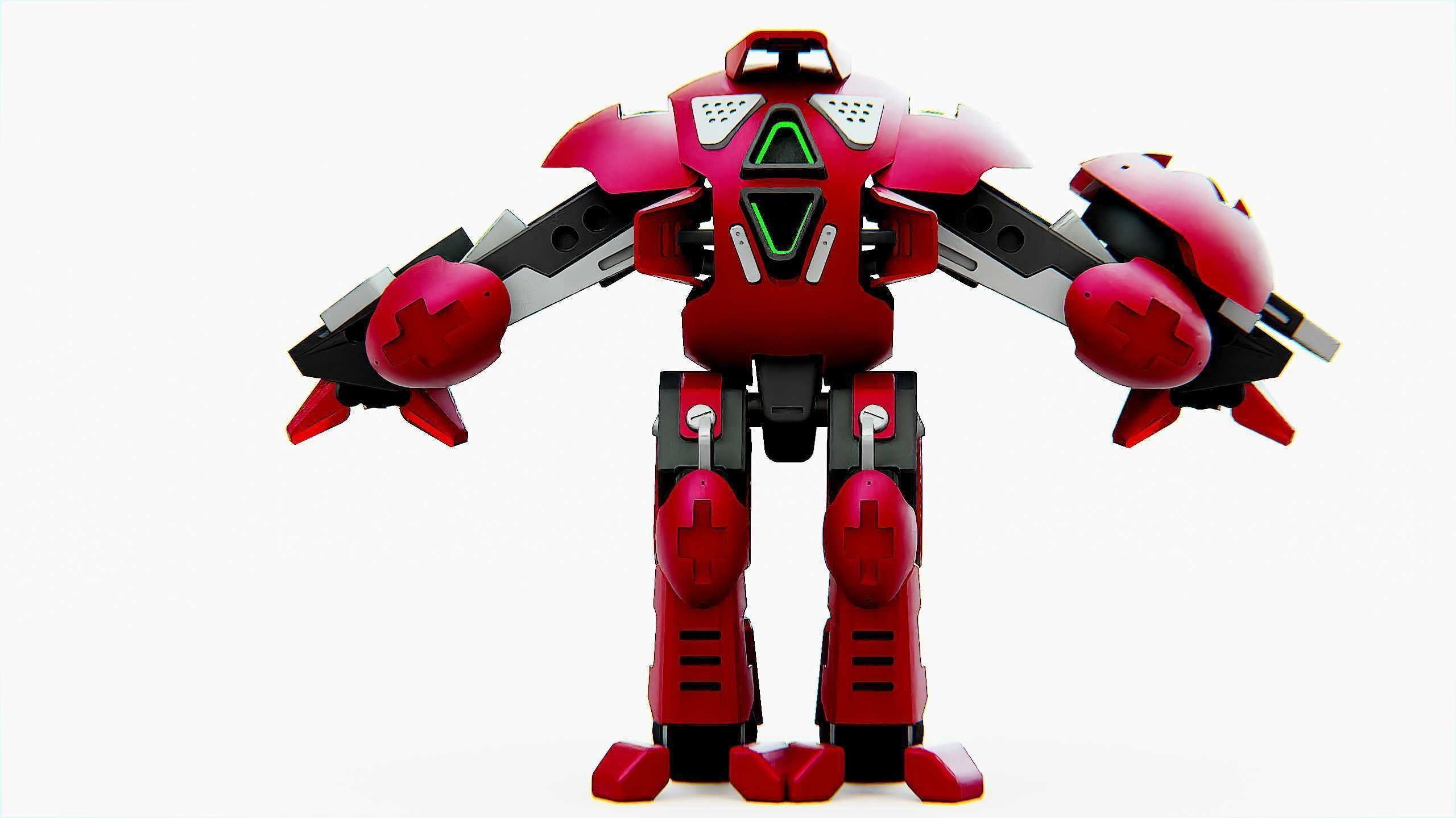 BATTLE DROID OKEANOS Rigged for Unreal Engine - Unity - MIXAMO 3D model_31