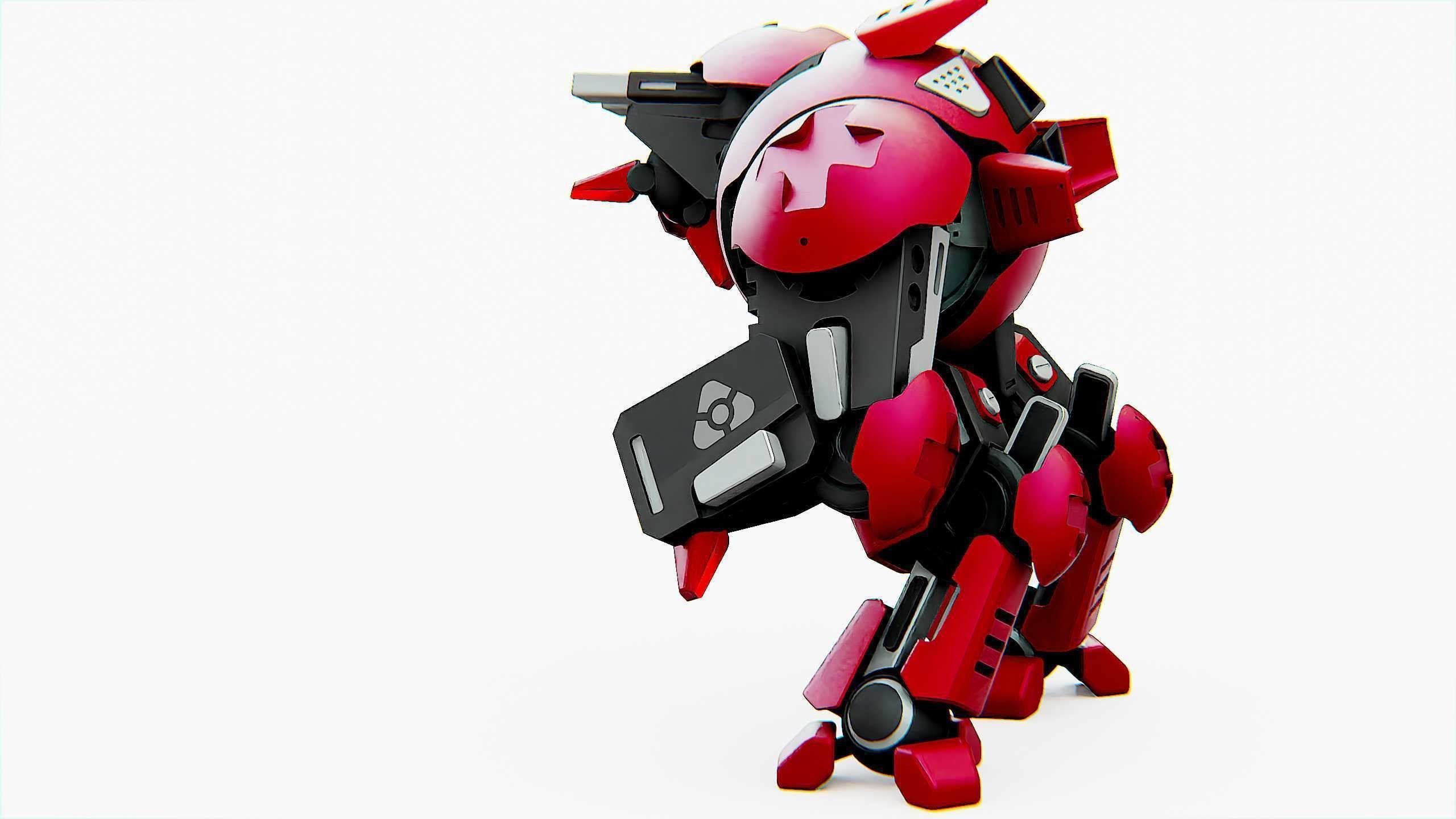 BATTLE DROID OKEANOS Rigged for Unreal Engine - Unity - MIXAMO 3D model_18