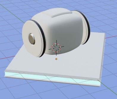 Mini Robot  3D model_2