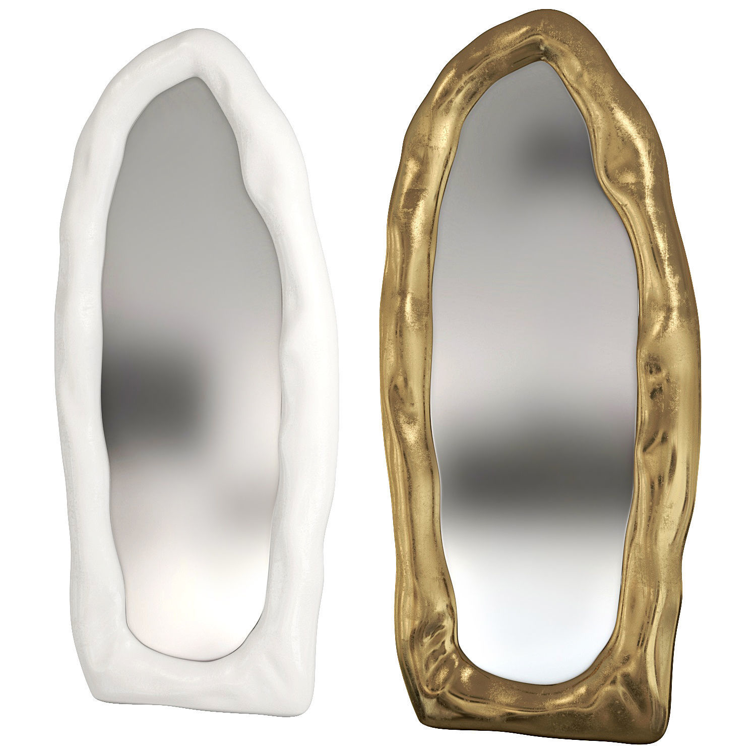 Mirror crumpled  Garikova 3D model_1