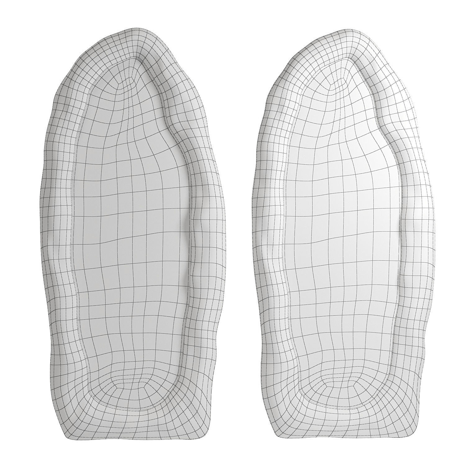 Mirror crumpled  Garikova 3D model_3