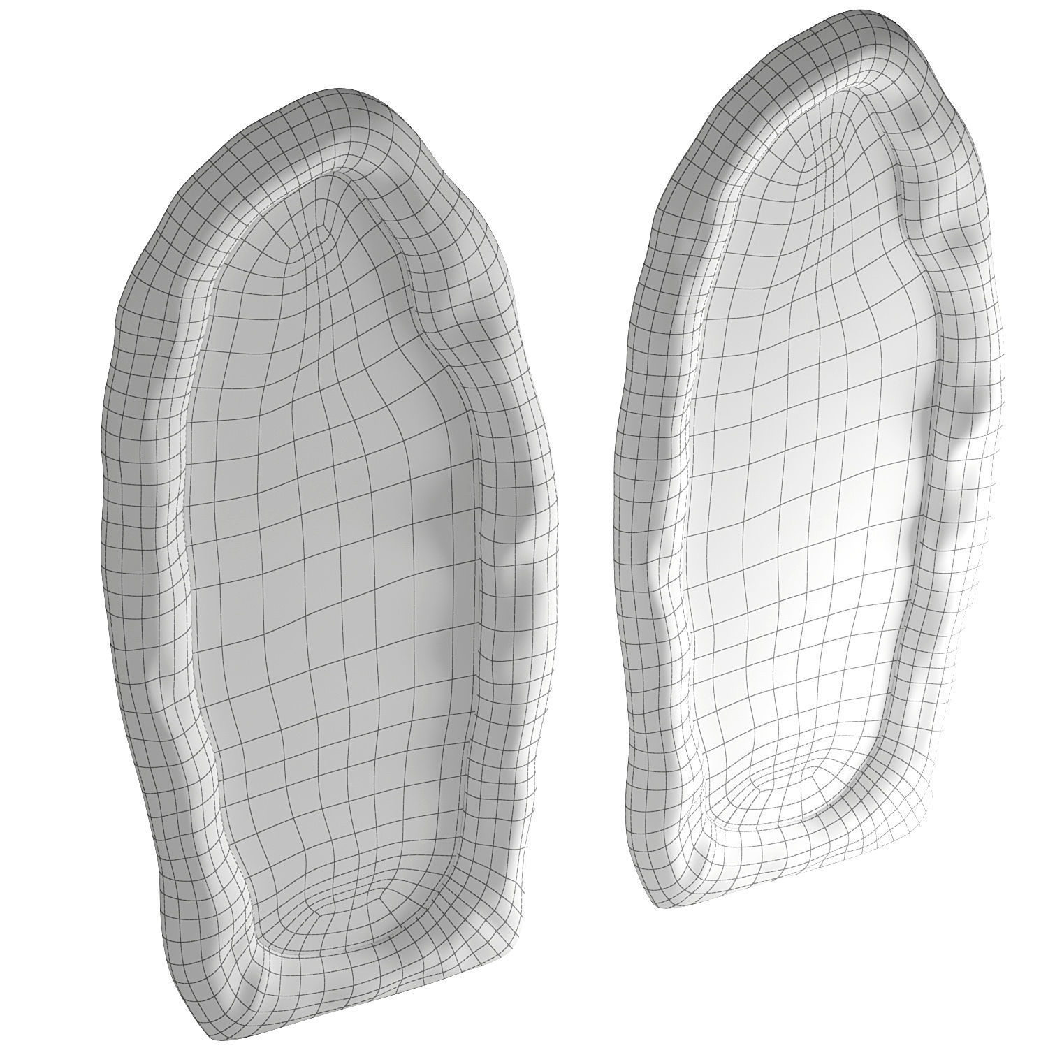 Mirror crumpled  Garikova 3D model_5