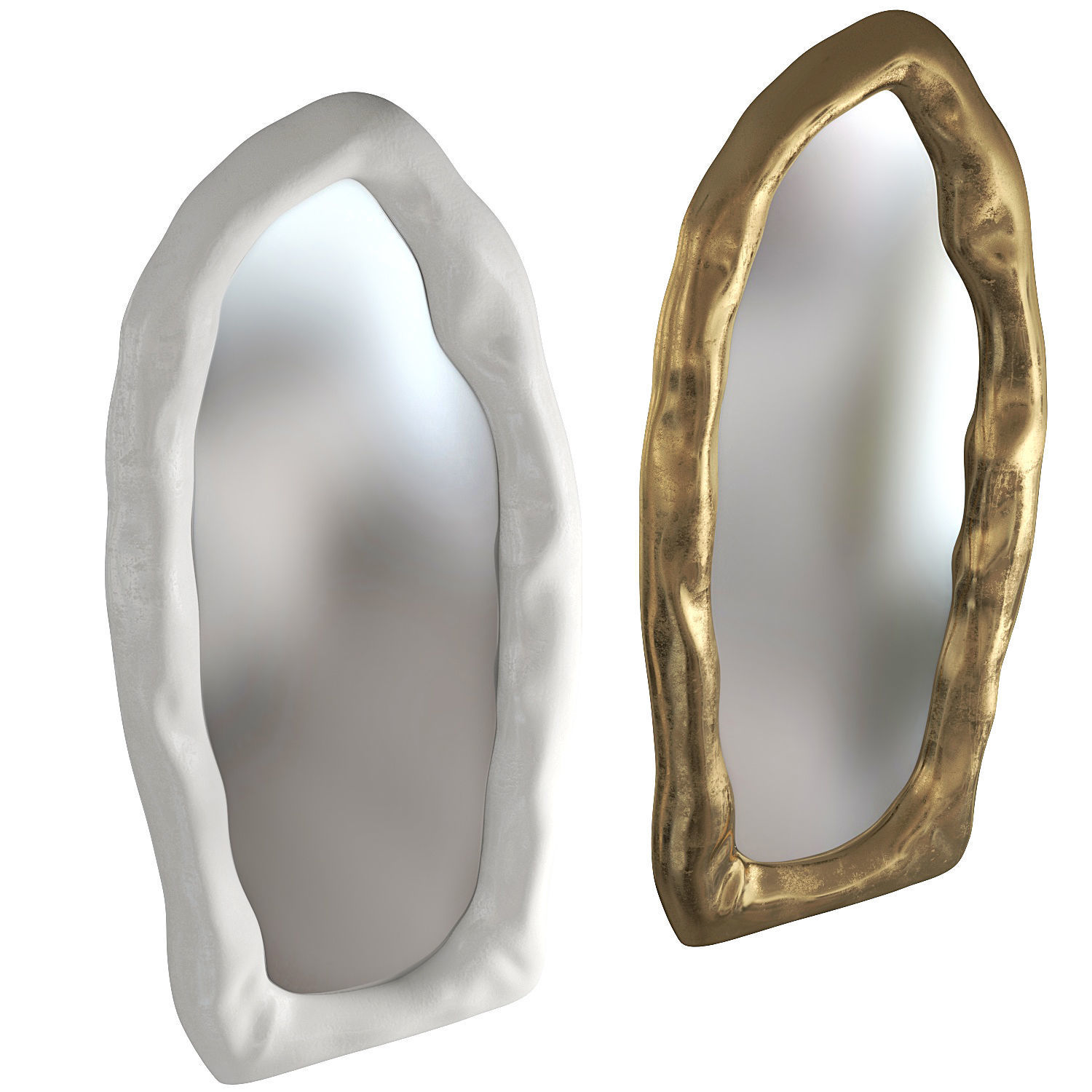 Mirror crumpled  Garikova 3D model_2