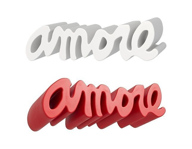 Bench Amore SLIDE 3D model