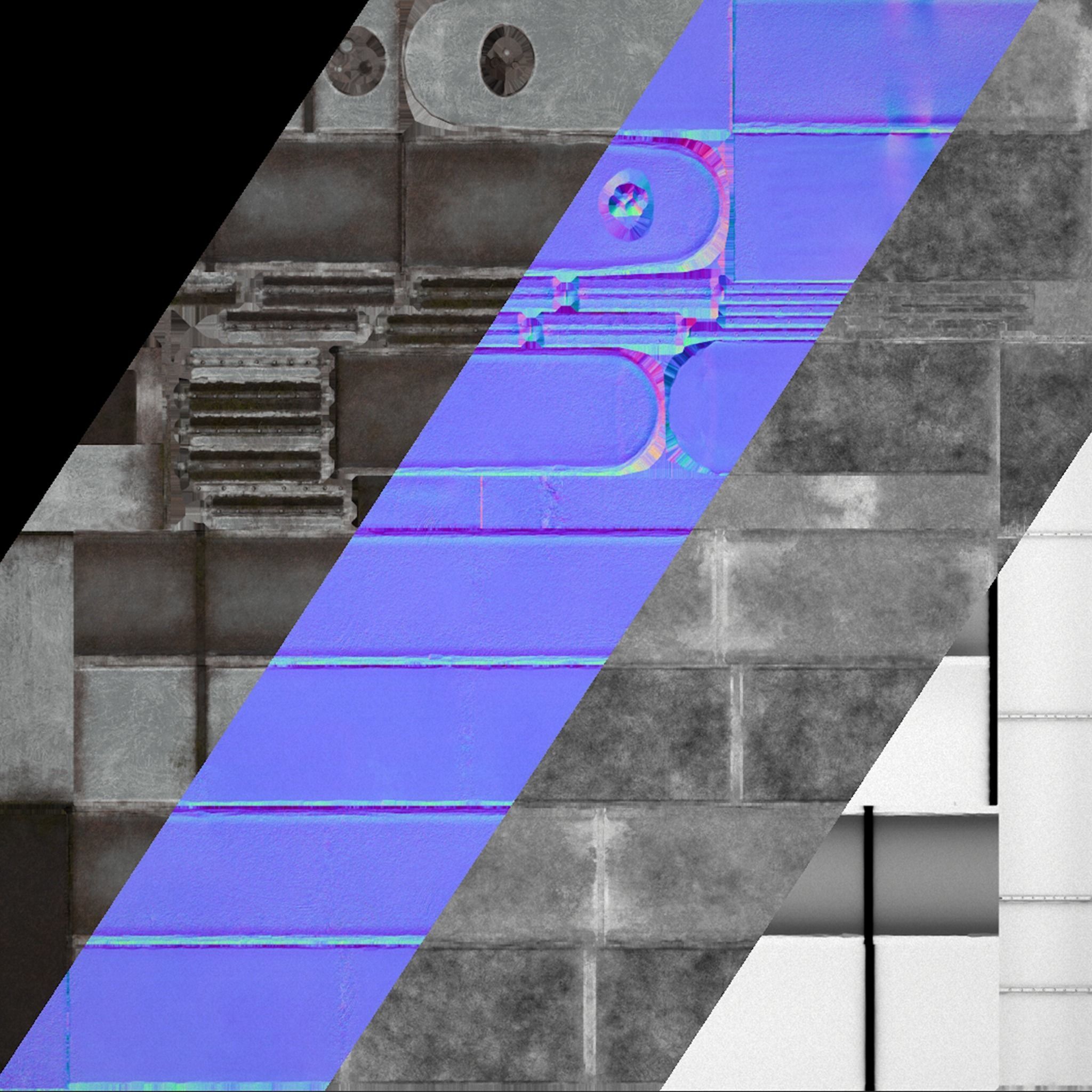 Medieval Pack of Town Houses 3D Model Collection_112