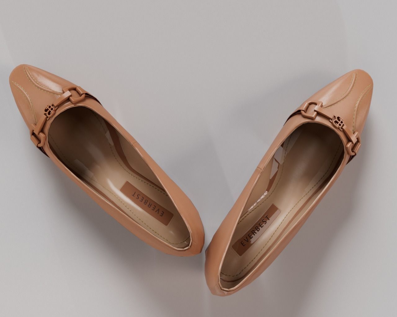 Everbest High Heels Low-poly 3D model_5