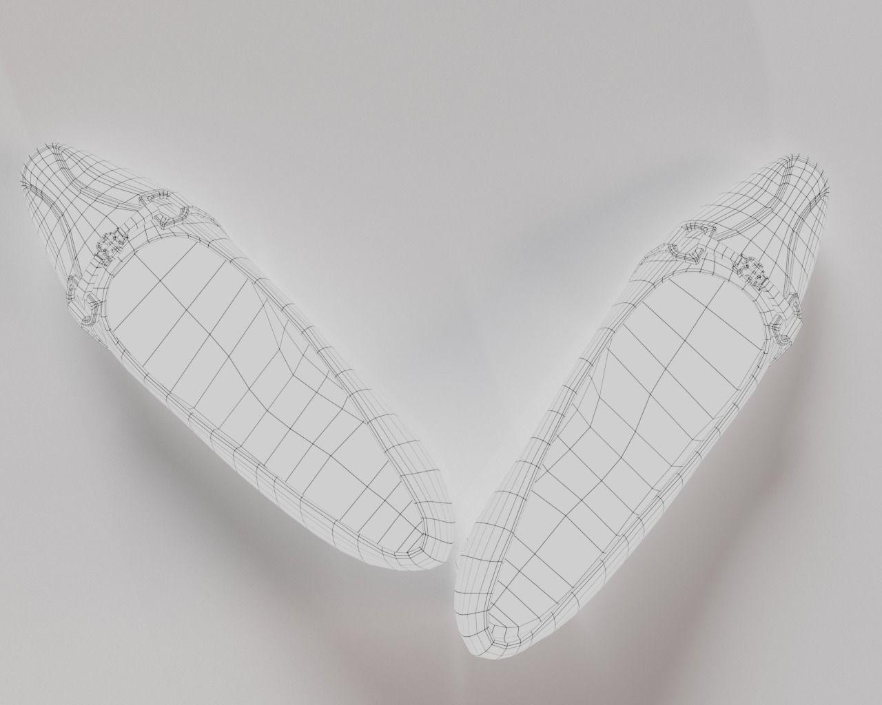 Everbest High Heels Low-poly 3D model_6