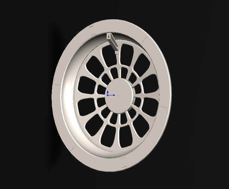 Skeleton Buckler Shield from Lineage2 Game L2 3D print model_2