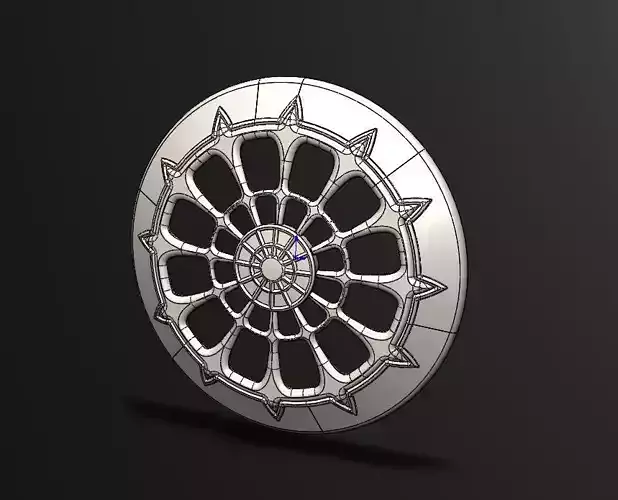 Skeleton Buckler Shield from Lineage2 Game L2 3D print model