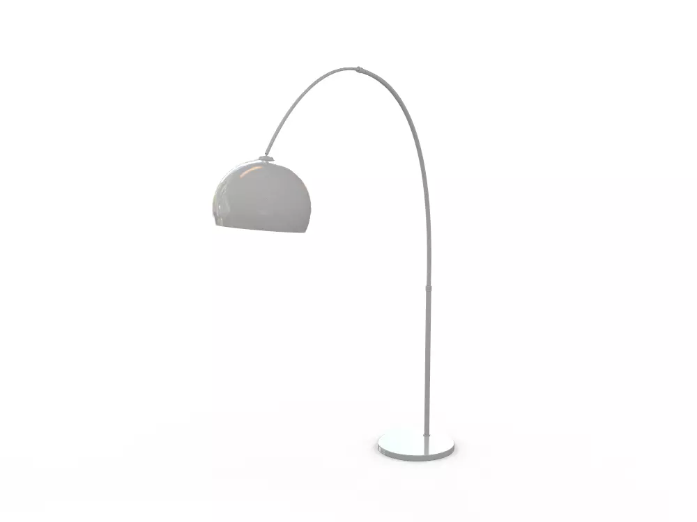 Floor lamp 3D model_0