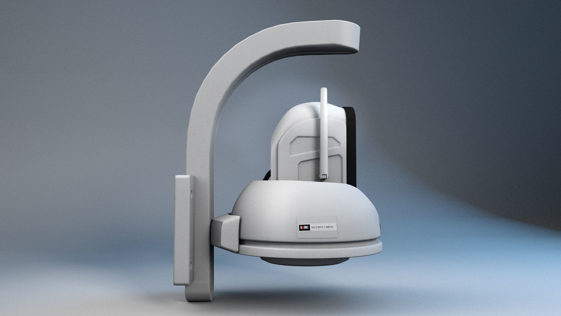 camera 07 Low-poly 3D model_1