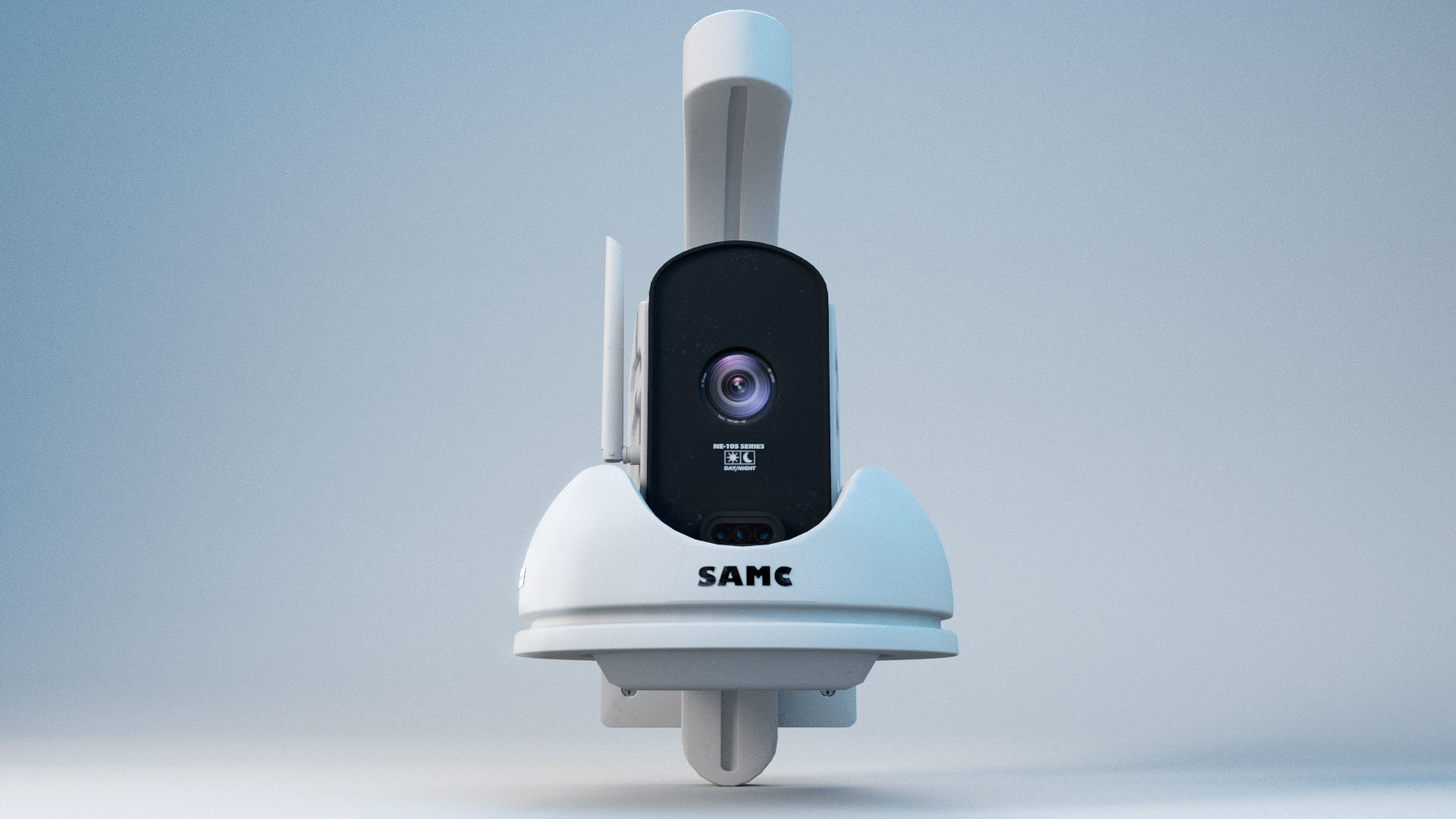 camera 07 Low-poly 3D model_3