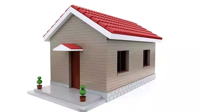 3D PRINTABLE HOUSE 3D print model